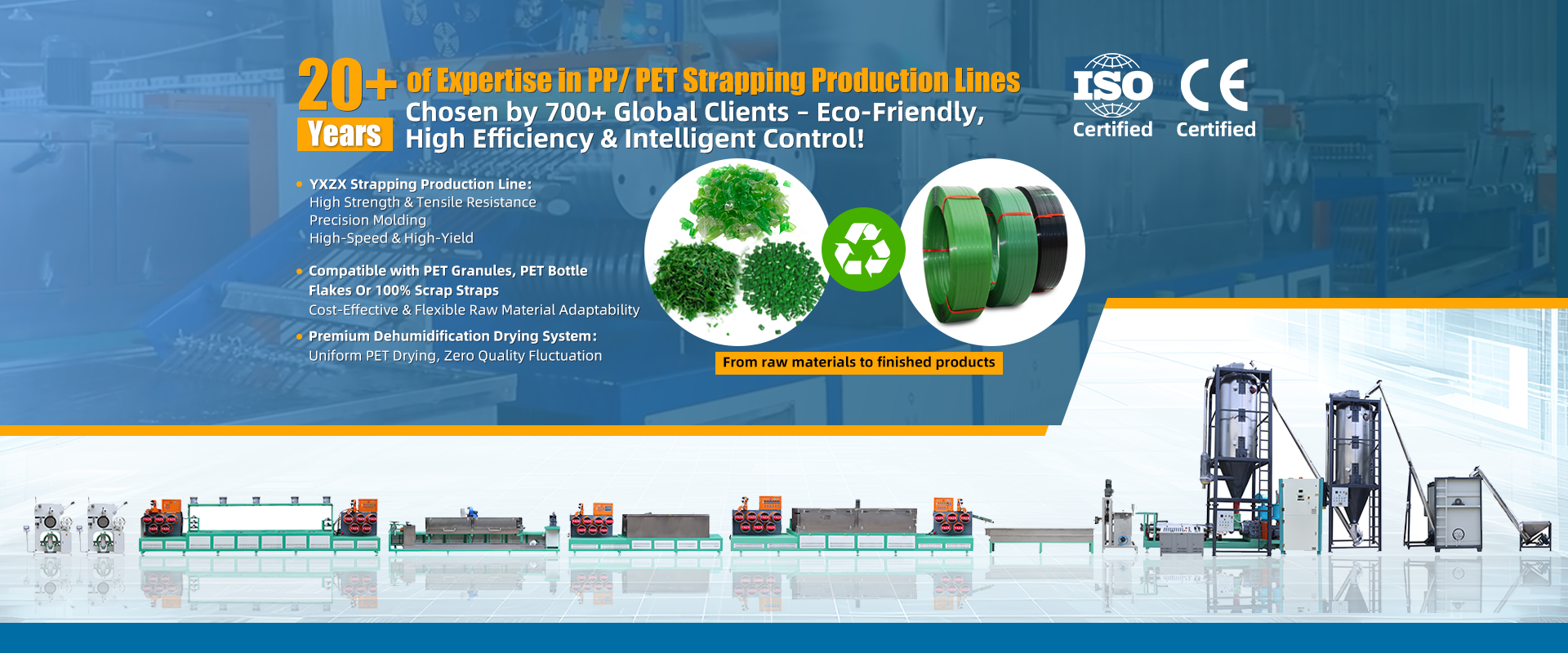 Chất lượng Máy làm dây đai PP nhà máy sản xuất