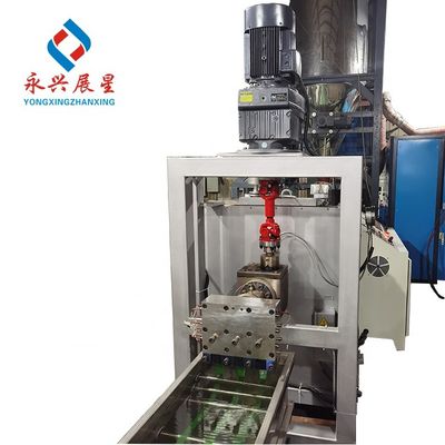 Giá tốt. Máy chế tạo dây đai PET chính xác cao tự động với Extrusion một vít cho sản xuất dây đai đóng gói PET trực tuyến