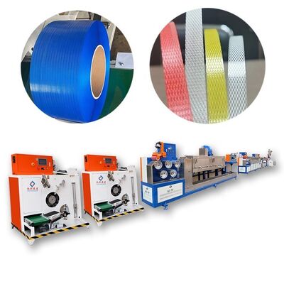 Giá tốt. Máy chế tạo dây đai PP bền với công suất 100-800 KG / H, chiều rộng 9 32 mm, và các mẫu đúc tùy chọn cho hậu cần và vận chuyển trực tuyến