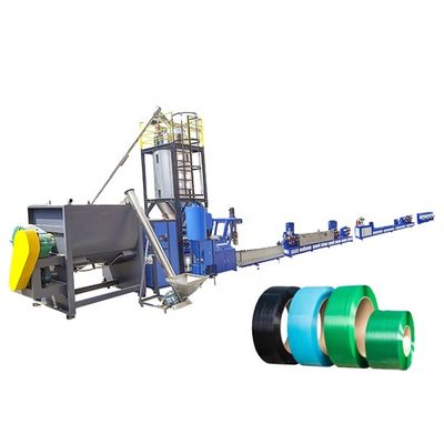 Giá tốt. Máy làm dây đai PET nhựa 9mm Máy dây đai vít đơn trực tuyến