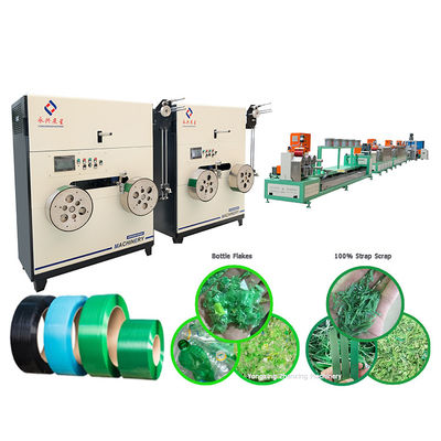 Giá tốt. Dòng sản xuất dây đai PET hiệu quả cao với cuộn dây tự động trực tuyến