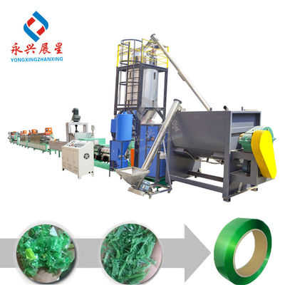 Giá tốt. Máy làm dây đai PET tự động chính xác cao 9mm Máy dây đai vít đơn trực tuyến