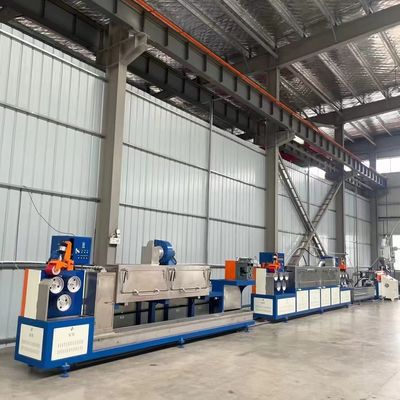 Giá tốt. Máy làm dây đai PP hai vít 38CrMoAlA Vít 100-150 kg / giờ Sản suất trực tuyến