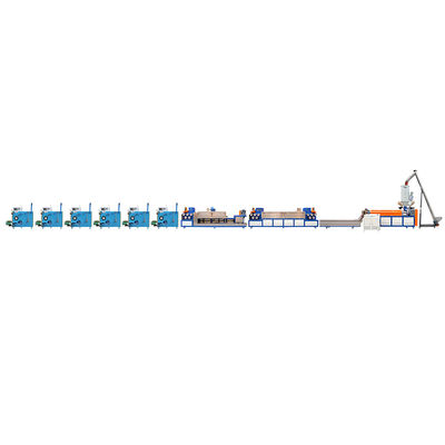 Đường đẩy dây đai dây đai PP một vít 125mm Máy làm dây đai PP