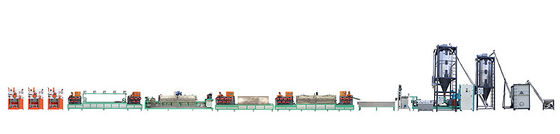 Giá tốt. Máy sản xuất dây đai PET với Hệ thống Điều khiển PLC Trung/Anh cho Sản xuất Tùy chỉnh trực tuyến