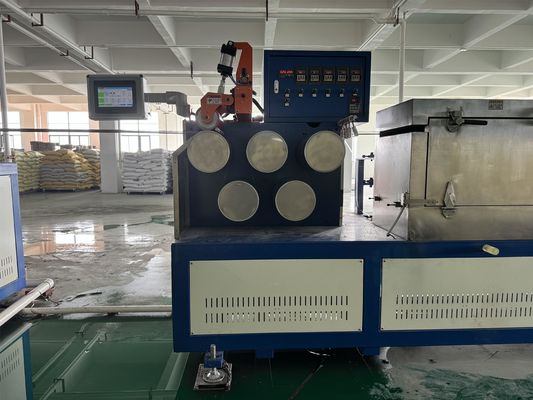 Đường dây sản xuất dây đai PP vít kép 9mm Dải PP cho nhà máy sản xuất