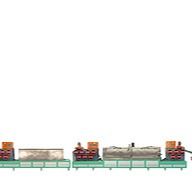 Máy làm dải dải nhựa PET đóng gói 100mm