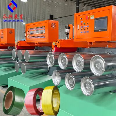Giá tốt. Máy làm dây đeo nhựa PET PP Bale Máy làm dây đeo trực tuyến