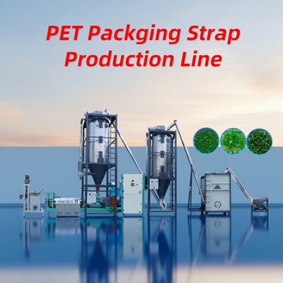 Giá tốt. Máy sản xuất dây đai PET Công suất 200-350Kg / giờ dây đai / dây đai sản xuất trực tuyến