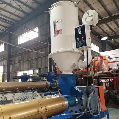 Dòng sản xuất dây đai polypropylene hoàn toàn tự động với máy ép cắt cắt có thể tùy chỉnh chiều rộng 9 ∼32 mm và công suất cao 100 ∼800 kg/h