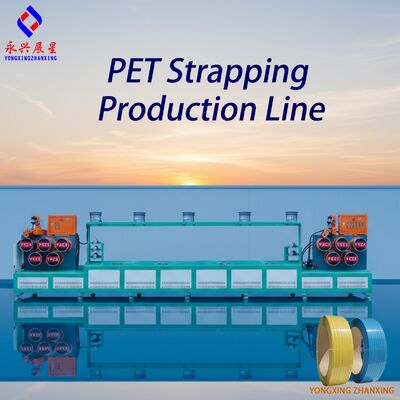 Giá tốt. Máy đeo dây đai nhựa cho thú cưng Máy đeo dây đai cho thú cưng Máy làm dây đai polyester CE ISO Pet Strap Line trực tuyến