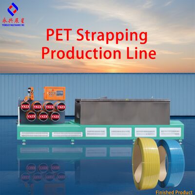 Giá tốt. Máy làm dây đeo PET tự động có độ chính xác cao 9mm cho dây chuyền sản xuất dây đeo PET có trọng lượng nhẹ hơn trực tuyến
