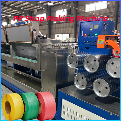 Giá tốt. Dây chuyền sản xuất dây đeo PP tiết kiệm năng lượng Máy làm dây đeo PP công nghiệp trực tuyến