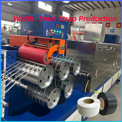Giá tốt. Thiết bị sản xuất dây đeo bao bì PP Dây chuyền sản xuất dây đeo PP tiết kiệm năng lượng trực tuyến