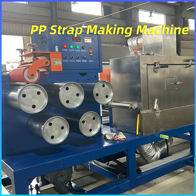 Giá tốt. Dây chuyền sản xuất dây đeo đóng gói Pp Dây chuyền sản xuất máy đùn nhựa Pet Pp Băng đóng gói Pet Pp Dây chuyền ép đùn trực tuyến