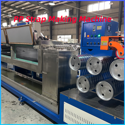 Giá tốt. Đường dây sản xuất dây đai dây đai PP Nhà máy Đường dây đai PP cao tốc trực tuyến