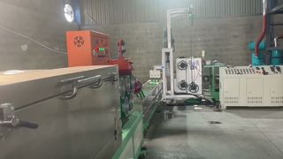 ? Video lắp đặt thiết bị dây chuyền sản xuất dây đeo PET ?️