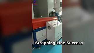 Dây chuyền sản xuất dây đai PP hoàn toàn tự động được vận hành thành công